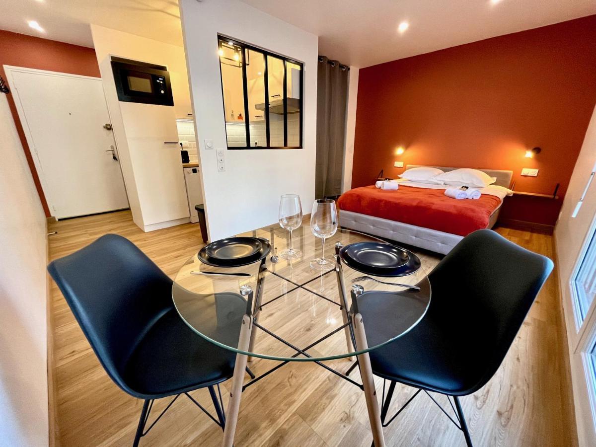 Studio Avec Grande Terrasse Et Parking Privatifs 캉 외부 사진